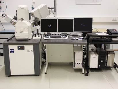 Used SEM with EDS and WDS Zeiss EVO40 Thermo EDX and WDX spectrometers